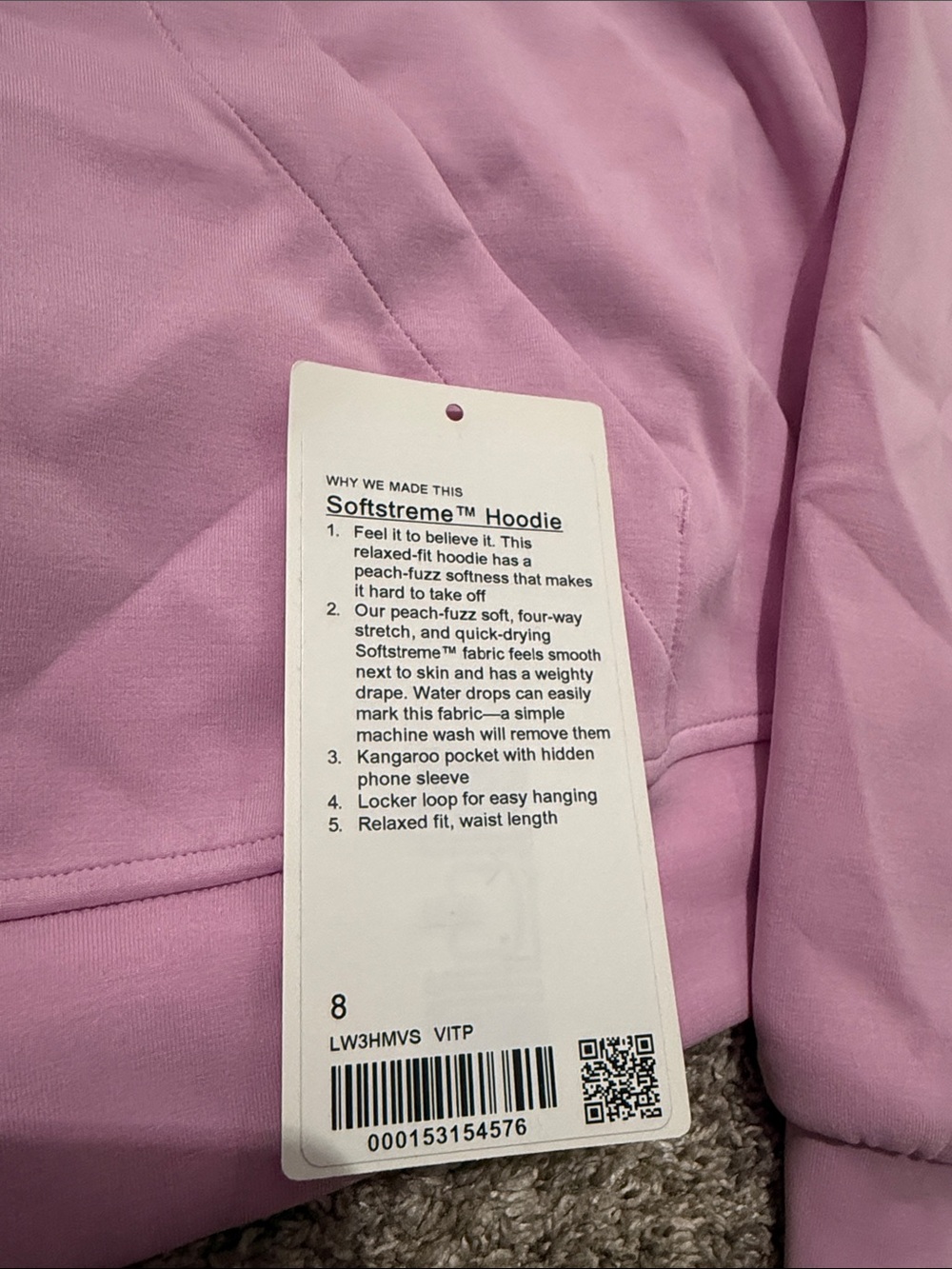 lululemon athletica Lavender Cropped Hoodie - Picture 2 of 5